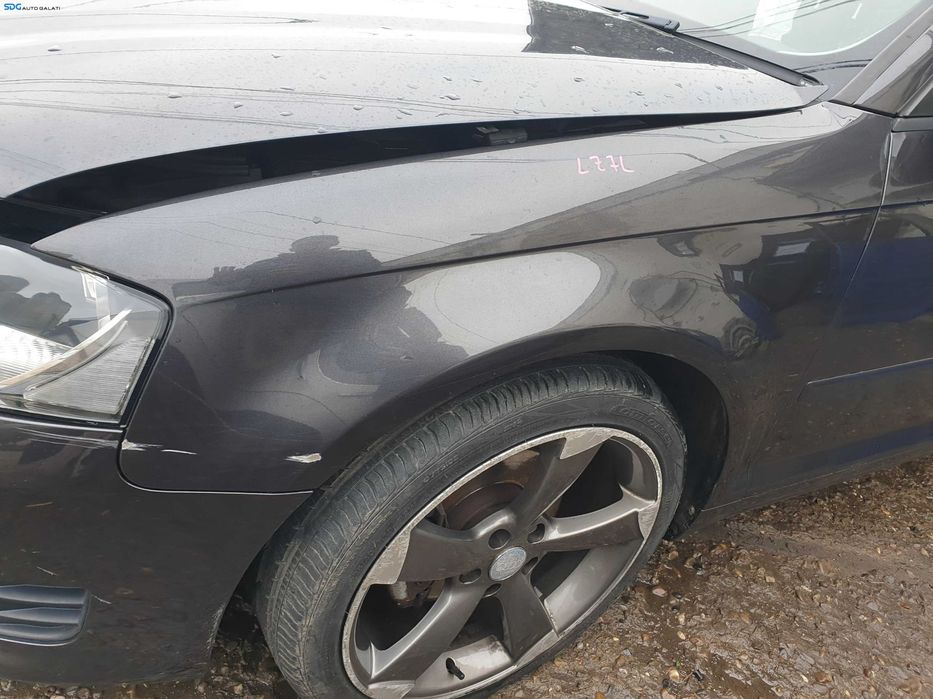 Aripa Stanga Fata cu Imperfectiuni Audi A3 8P FL Facelift 2008 - 2013 Culoare LZ7L [K2031]