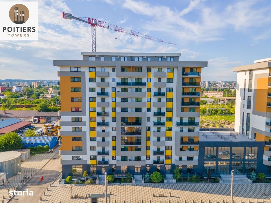 Spațiu comercial de închiriat în Poitiers Towers – 825 mp utili!