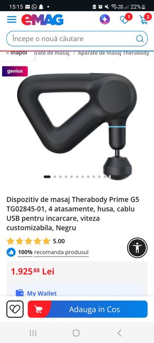 Theragun Prime Gen 5 Bundle