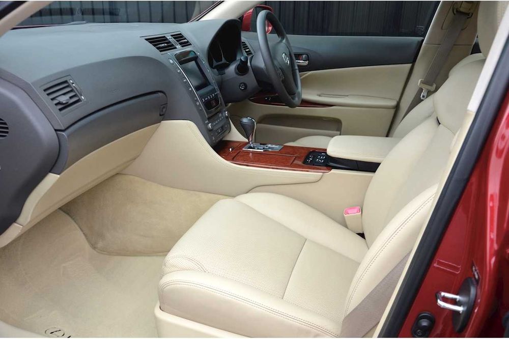 Lexus GS 450h Scaune bancheta interior tapiserie piele crem bej