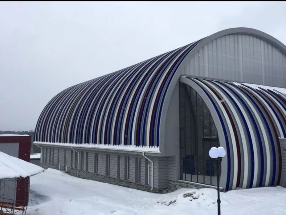 Строительство ангаров Ангар безкаркасный