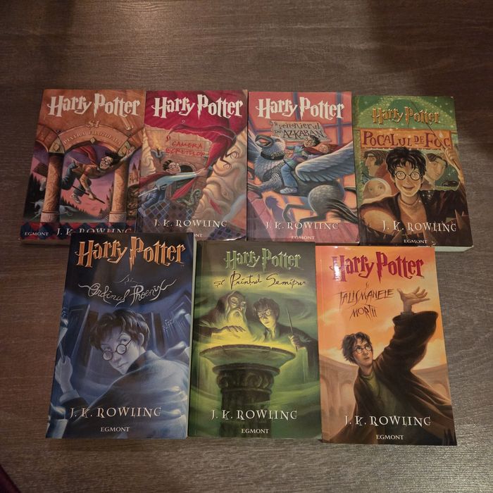 Harry Potter - Egmont, colectia completa, impecabile