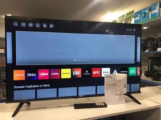 Телевизор HISENSE все моделы есть, установка + доставка есть, прошивка