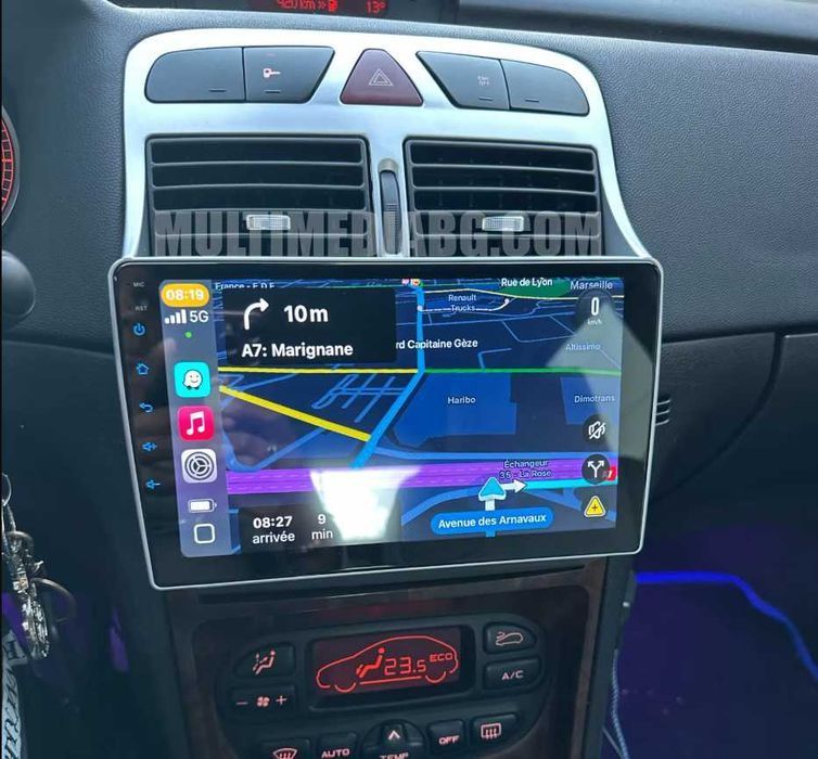 Peugeot 307/307CC 2002-2013 Мултимедия Навигация Android