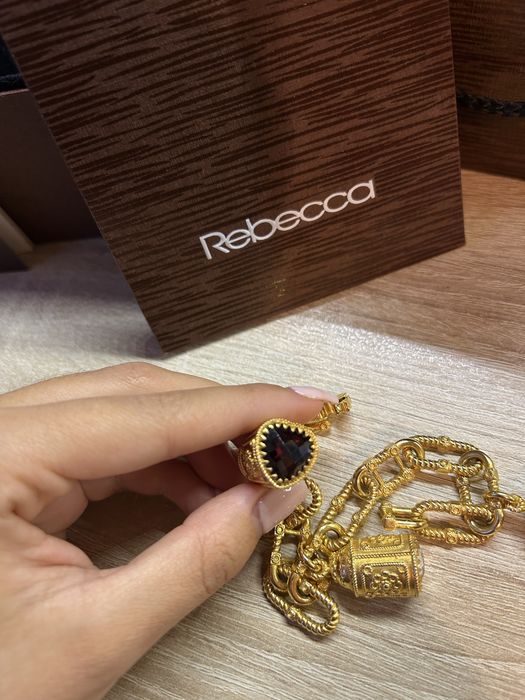 Гривна Rebecca с камъни нова