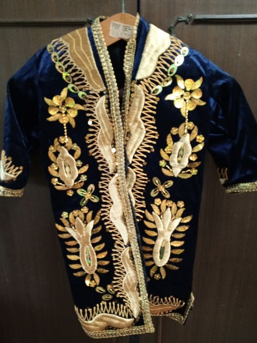 Чапан, чалма на мальчика, от 2 до 4 лет