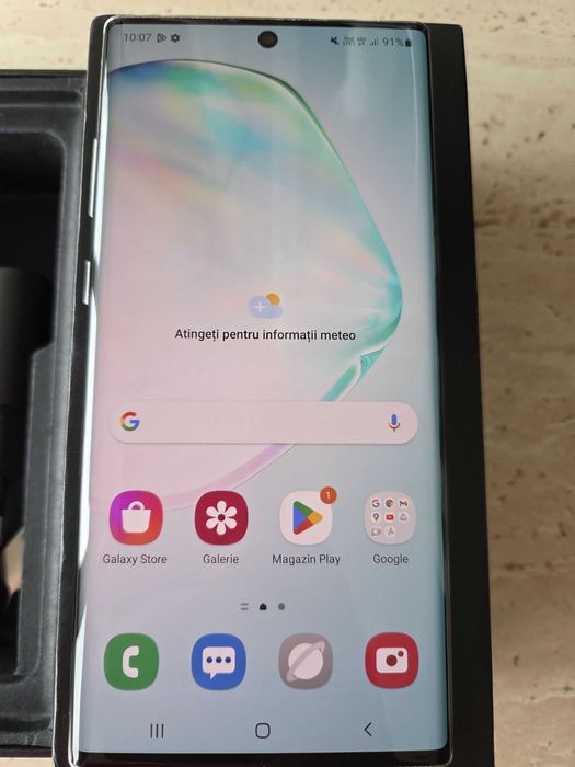 Vând telefon Samsung Galaxy Note 10+ , îl vând nu îl mai folosesc