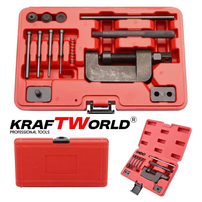 Професионален комплекр за занитване и разглобяване на мото и анг