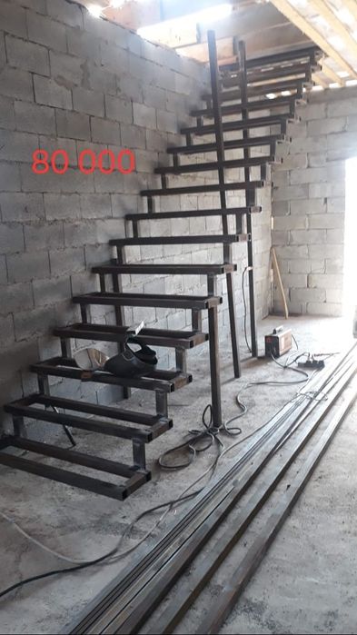 Изготовление лестниц из металла