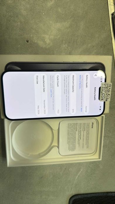Iphone 15 Pro 256gb 81%