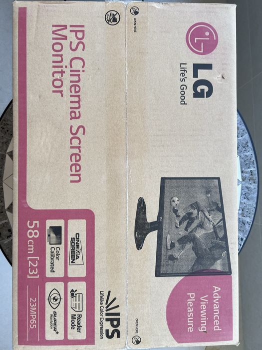 LG 23MP65HQ-P – 23” Full HD IPS монитор с елегантен дизайн