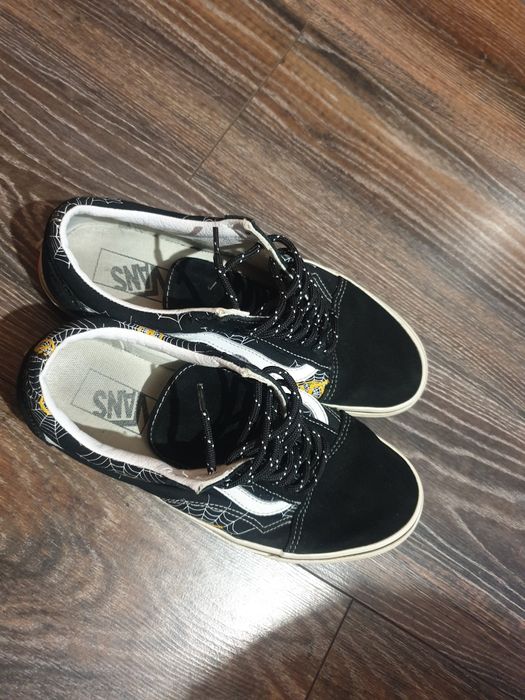 Vans old skool printed - spider web