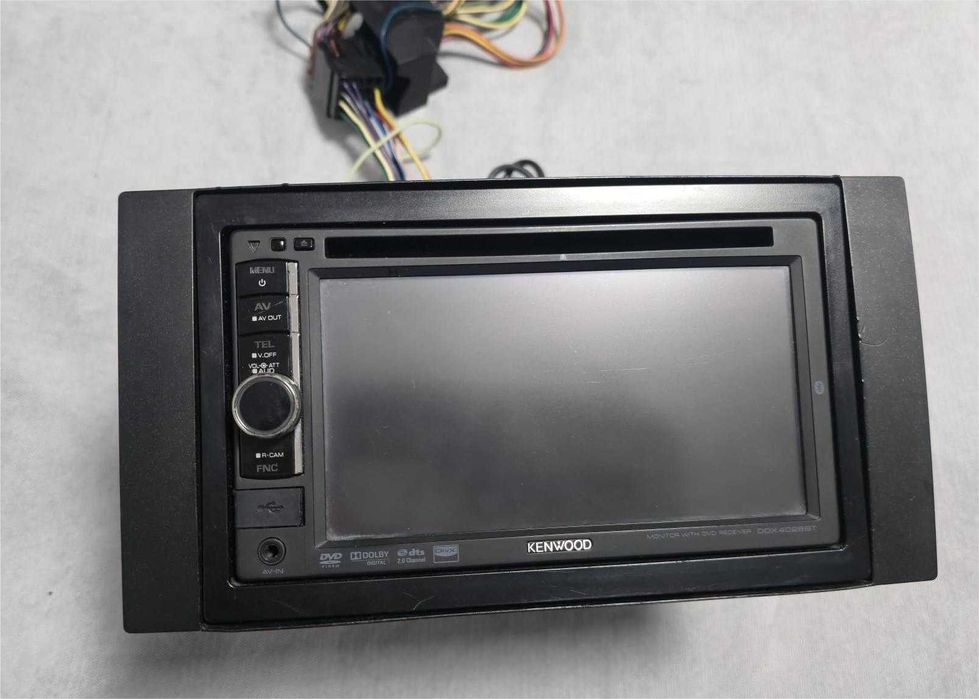 Kenwood DDX4028BT 2DIN Bluetooth/DVD/USB + ramă + cablaje | Funcționează perfect
