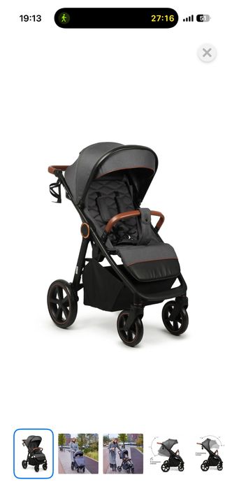 Коляска прогулочная Olsson Grand Dark Shadow