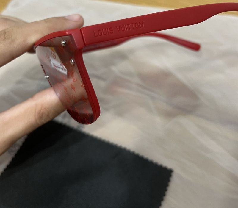 Ochelari De Soare Louis Vuitton Monogram Rosii Unisex