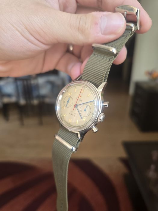 Seagull 1963 38mm механичен хронограф