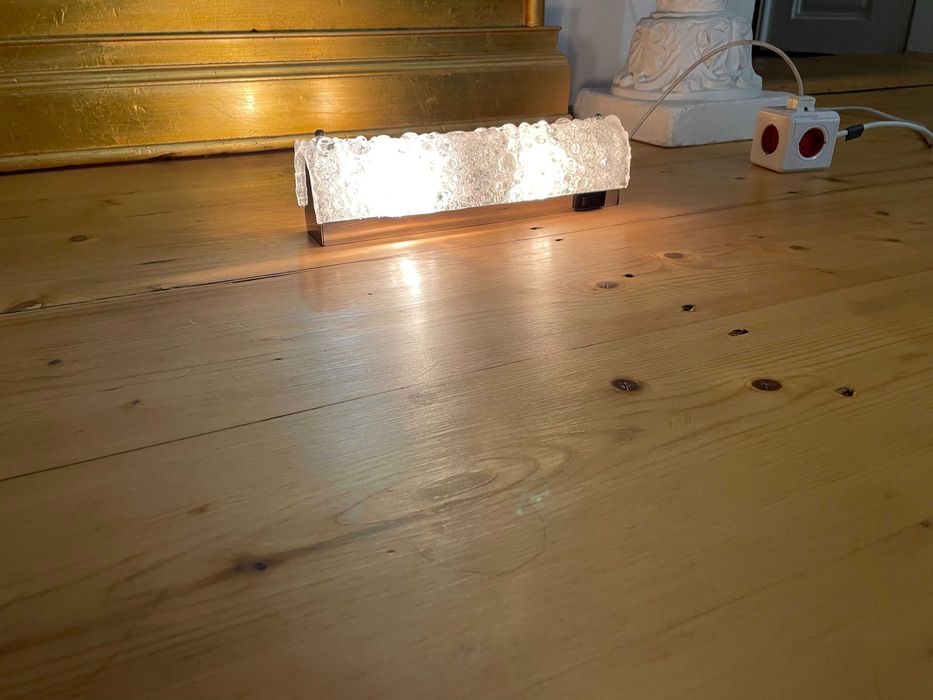 lampa perete aplica Hillebrand by Kalmar Franken iceglas art deco rara