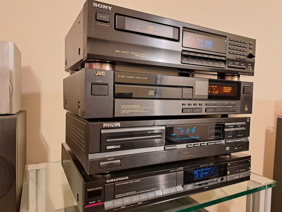 Cd playere diverse Sony JVC Philips Grundig