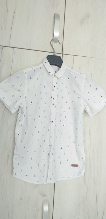 Детски ризи чист памук за момче от размер 128 до 165-0т 25 до 40лв.