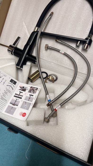 Baterie apa bucatarie 3 cai