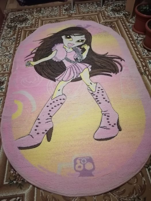 Covor cu prințesa pentru cameră fetițe