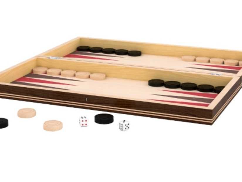 Joc Sah si Table (38 cm) - originale  Medias