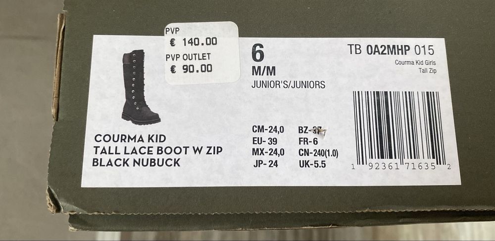 Ботуши Timberland 39 номер