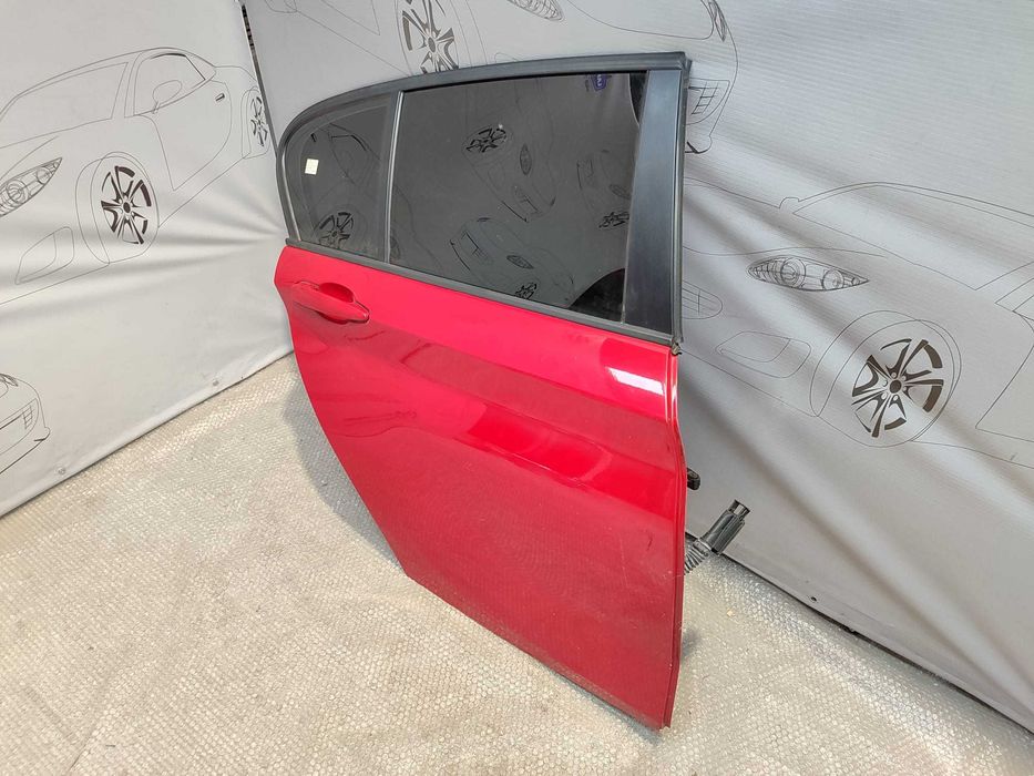 Ușă Spate Dreaptă BMW 1 F20, F21 Hatchback Roșu Cod Culoare Karmesinrot A61 2012 / [2011-2019] / 41525A2A398 (2D)