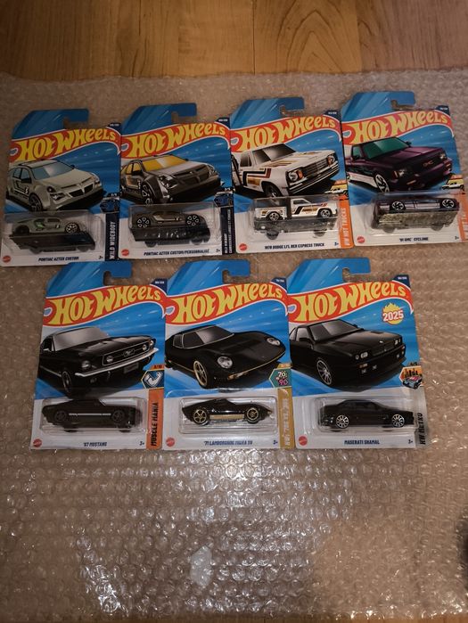 Машинки Hot Wheels из бокса 2025K.