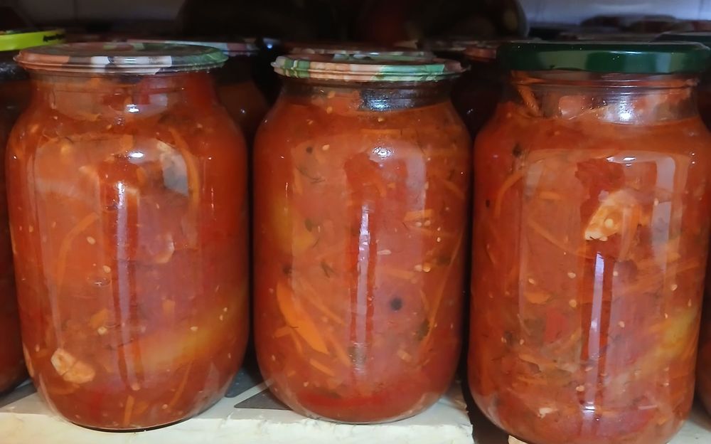 Маринованные огурцы помидоры лече