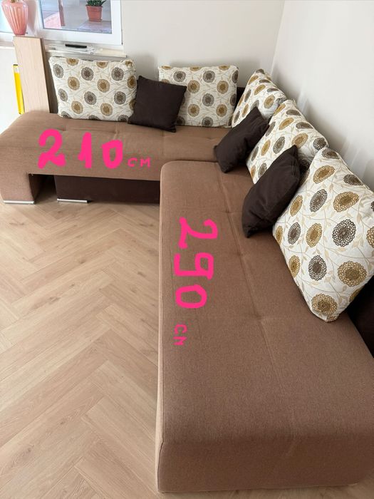 Vand canapea coltar extenxibil 290x210 cm