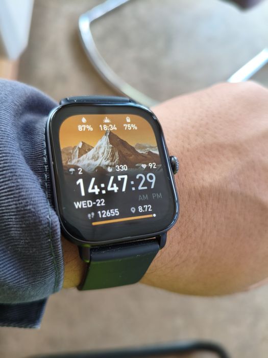 Смартчасы Amazfit GTS 3 . Чёрный