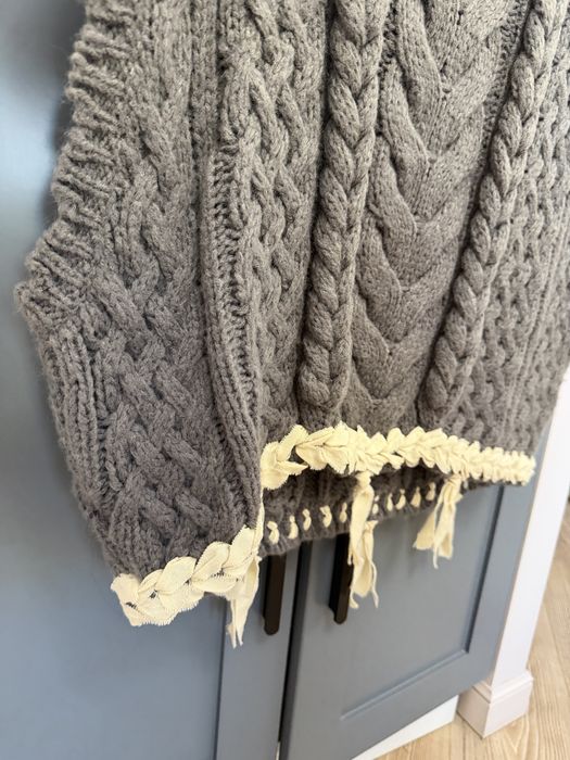 Вязаный жилет ZARA