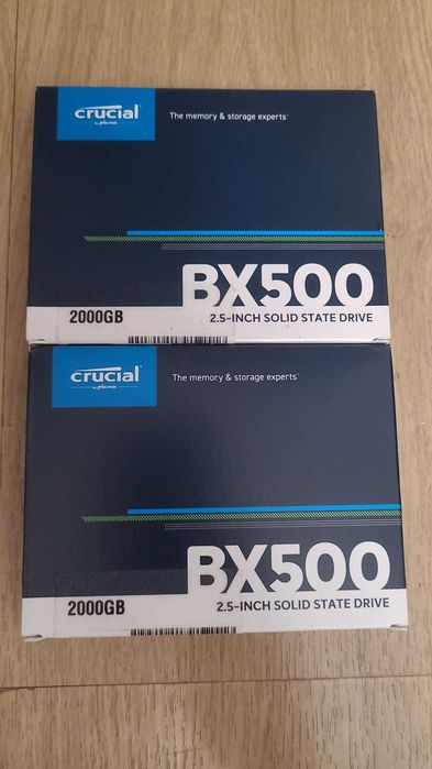 SSD sata Crucial BX500 2000GB (2TB) - Noi, Sigilate , Originale