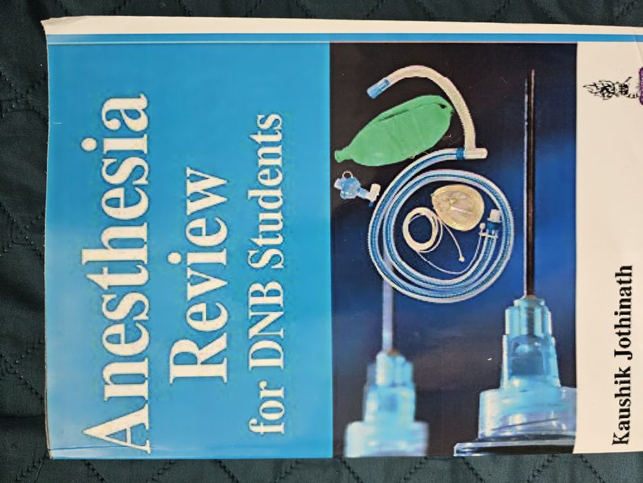 Anesthesia review for students