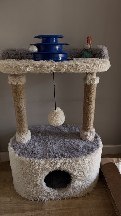 Кошкин домик + игрушки