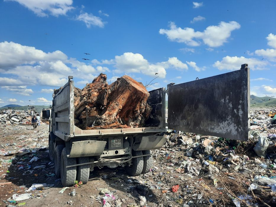 Вывоз мусора и снега Камаз