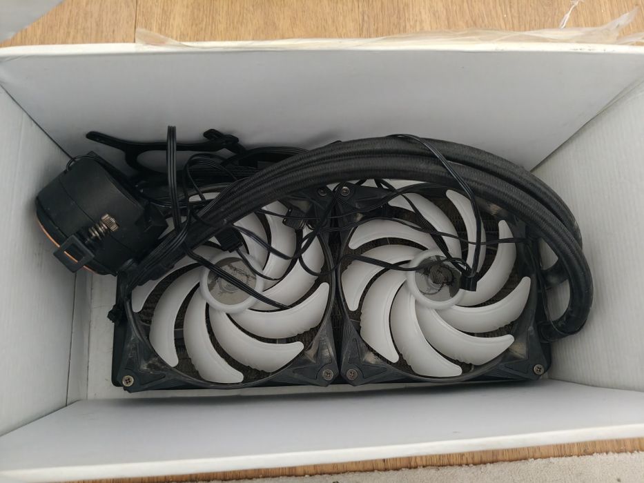 Cooler procesor MSI MAG CoreLiquid 280R, ARGB Mystic Light, 280mm