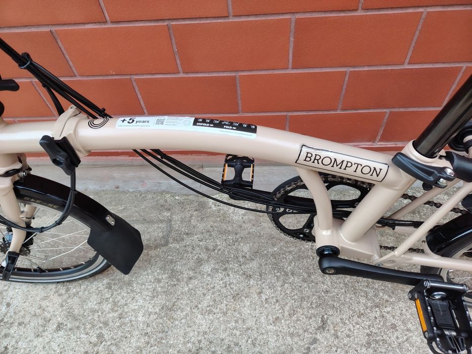 Bicicleta pliabila Brompton C-Line / black edition