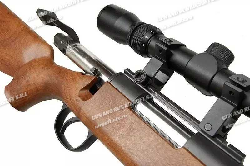 PUSCA [FULL METAL 6MM], Calitate Excepțională cu Arc Puternic - Noua