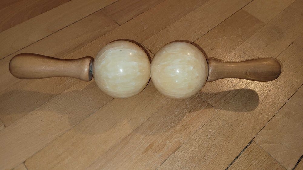 Rola SINO FORTA NATURII, pentru masaj corporal cu bile din jad