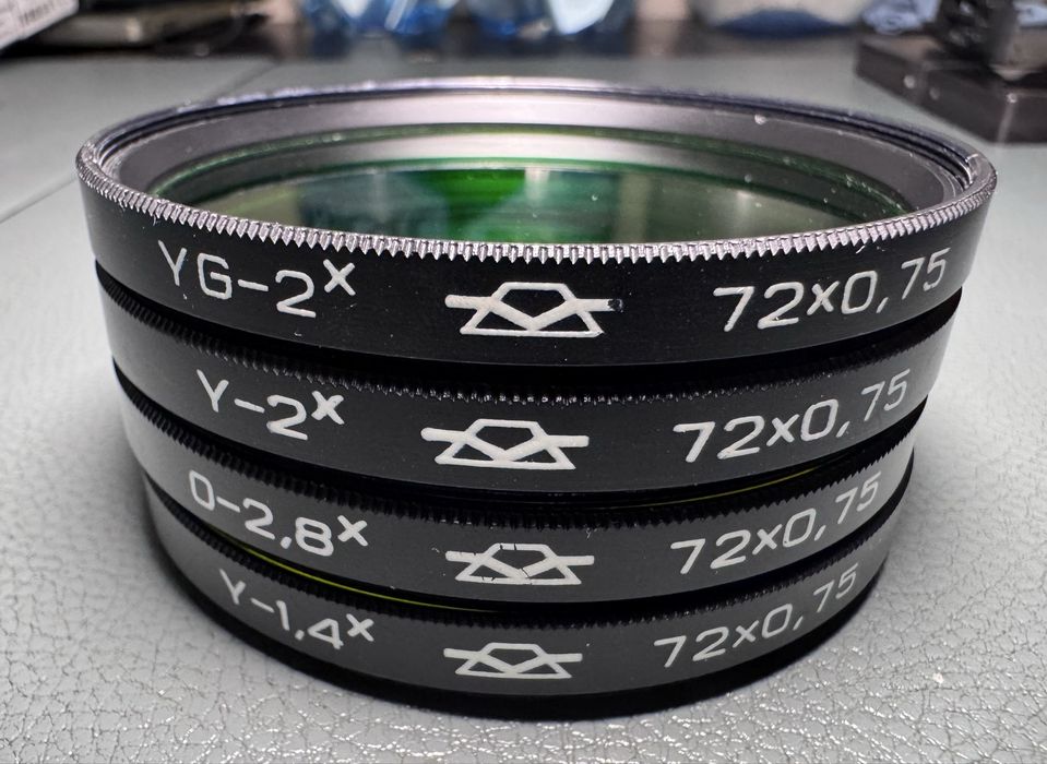 Filtre foto 58/72mm-circulare,CokinP,alb-negru film-preturi pe seturi