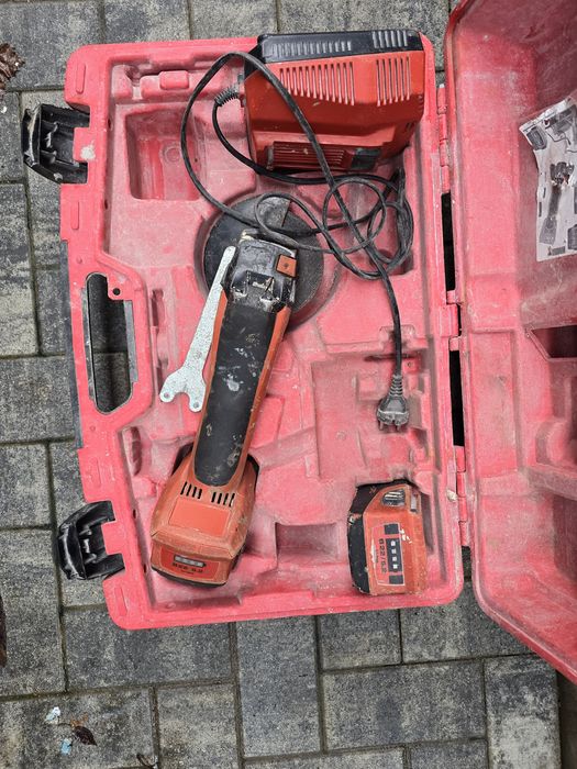 Flex Hilti Ag 125 a22 acumulator complet