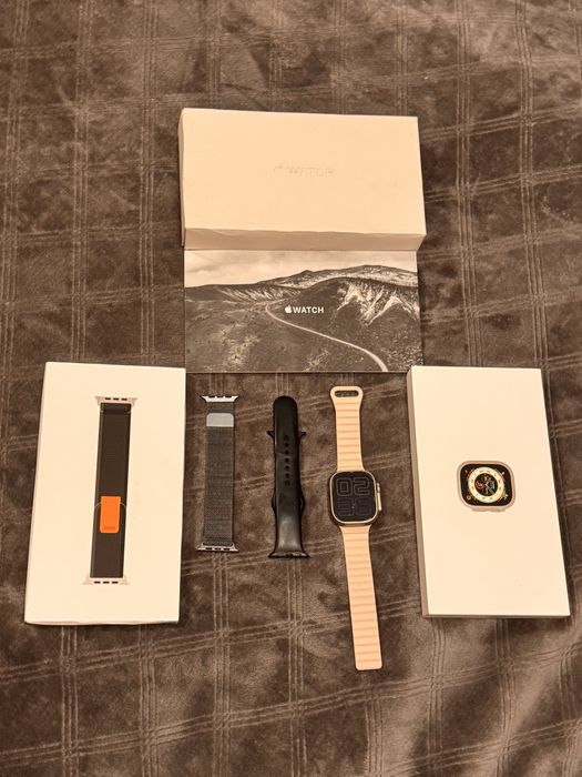 Apple watch ultra 49mm titanium