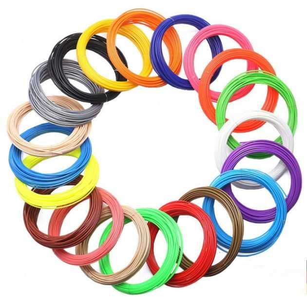 Нити для 3д ручки, патрон, PLA запас для детского творчества