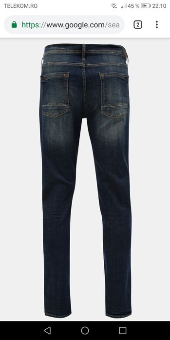 Blugi albastri slim fit Blend