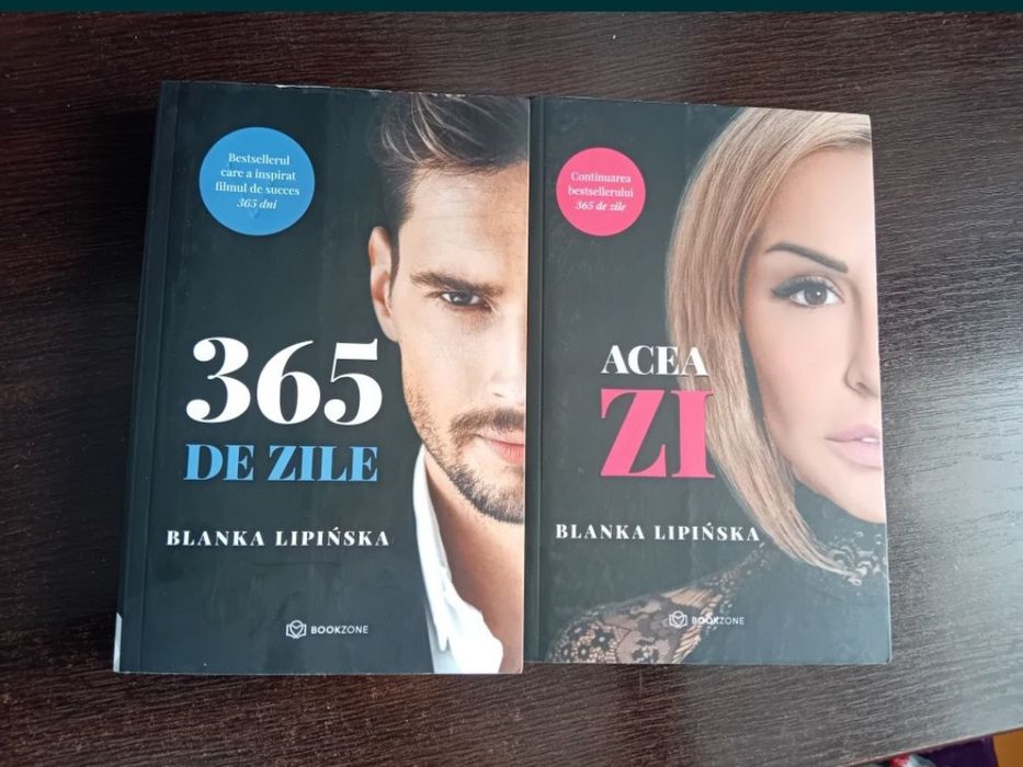 Carte "365 zile" și Carte "Acea zi" (part 2) de Blanka Lipinska