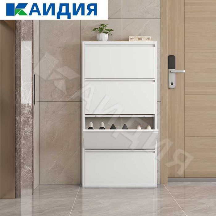 Обувница узкая металлическая для коридора/ oyoq kiyim shkafi