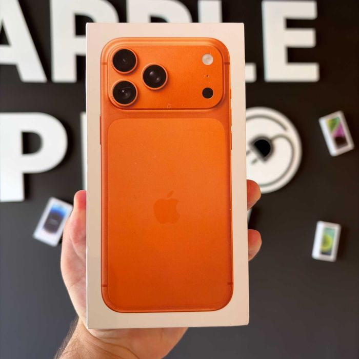iPhone 17 Pro Max 256Gb Cosmic Orange Nou/Sigilat + 24 Luni Garanție/ Apple Plug