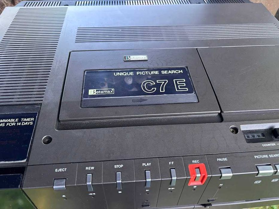 Vand video recorder,betamax SONY C7E,video